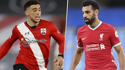 Southampton vs. Liverpool por la Premier League.