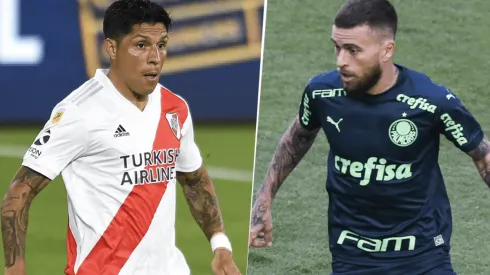 River vs. Palmeiras por la Copa Libertadores.
