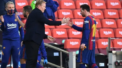 Koeman sobre Messi: "Lo veo feliz y cómodo"