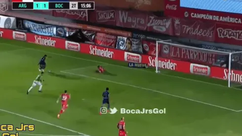 Wanchope se reivindicó con un golazo maradoneano para el 2 a 1 de Boca