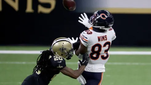 Javon Wims, receptor de los Bears