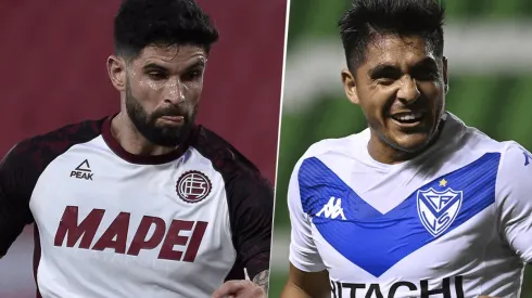 Lanús vs. Vélez por la Copa Sudamericana.