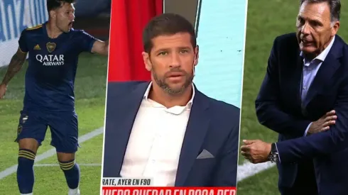 ESPN F90: la frase de Sebastián Domínguez que podría explicar la salida de Zárate de Boca