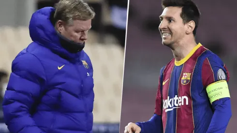 ¿Juega? Koeman se refirió al estado físico de Messi