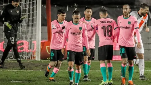 Barcelona quedaba afuera con Rayo Vallecano, pero apareció Messi y lo salvó