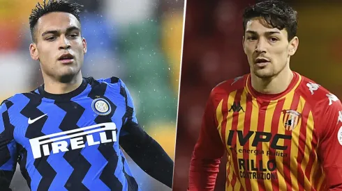 Inter vs Benevento por la Serie A (Foto: Getty Images).
