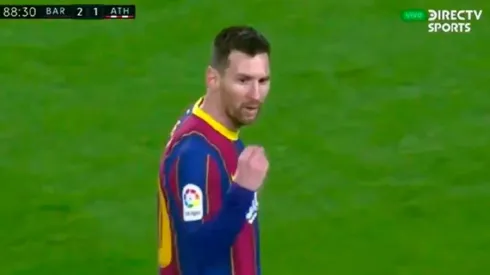 Messi explotó contra un rival del Athletic Bilbao y las cámaras grabaron todo: "¿A quién te comiste?"