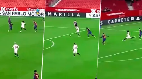 El golazo de Koundé al Barcelona con Sevilla: ¡y eso que juega de defensor!