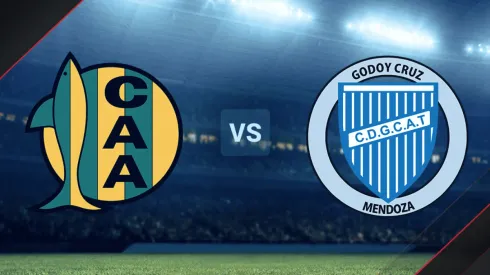 Aldosivi vs. Godoy Cruz por la Copa de la Liga Profesional.
