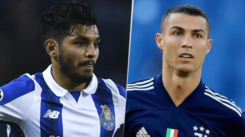 Jesús Corona y Cristiano Ronaldo, protagonistas de Porto vs. Juventus por la UEFA Champions League (Foto: Getty Images).
