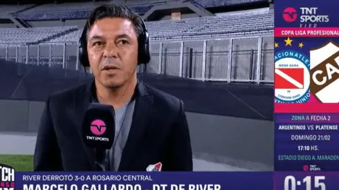 Foto de Marcelo Gallardo, entrenador de River.
