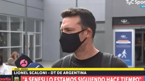 Le preguntaron por Messi y Scaloni tiró: "Es una respuesta bastante hecha"