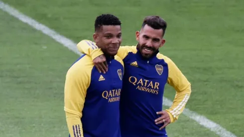 Las 3 fotos que subió Boca en la vuelta de Tevez a los entrenamientos