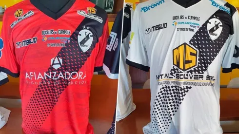 La historia detrás de las camisetas de Claypole para el partido de hoy contra Boca