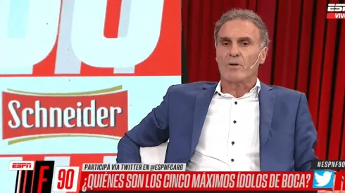 Ruggeri en modo Zen: "Si me llamás a Chilavert yo me pongo a hablar"