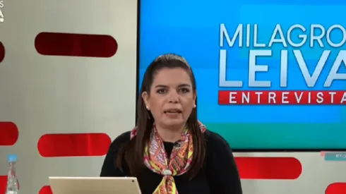 Milagros Leiva es conductora en Willax.
