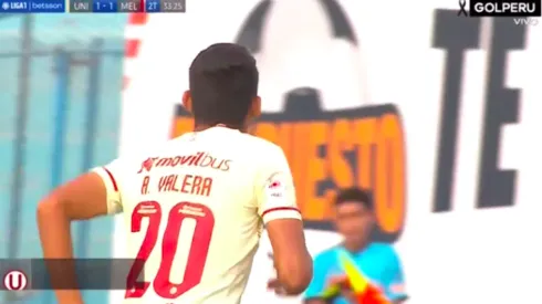 Alex Valera jugó menos de 15 minutos contra Melgar de Arequipa.
