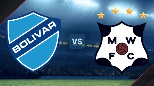 Bolivar vs. Montevideo Wanderers por la Copa Libertadores.
