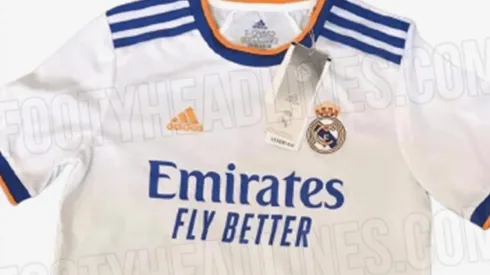 Vuelve el naranja: se filtró la camiseta del Real Madrid para la próxima temporada