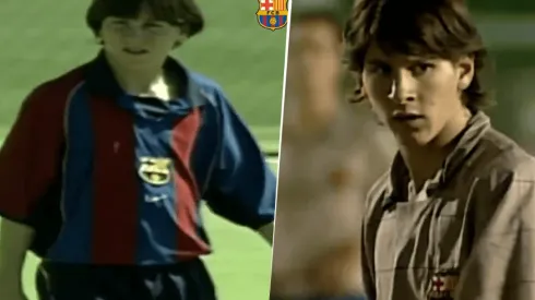 Cuando la Pulga era la Pulga: el emocionante video de Messi en inferiores que subió Barcelona