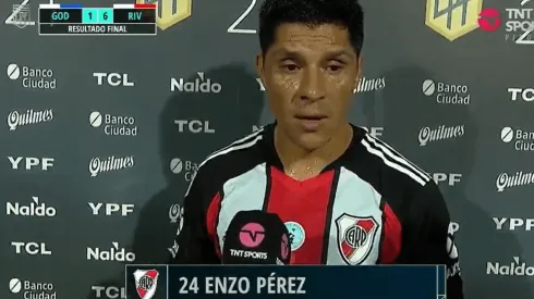 Enzo Pérez y el aviso para el resto de los rivales tras golear a Godoy Cruz