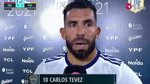 El fail de Tevez cuando le preguntaron por el mejor de Independiente