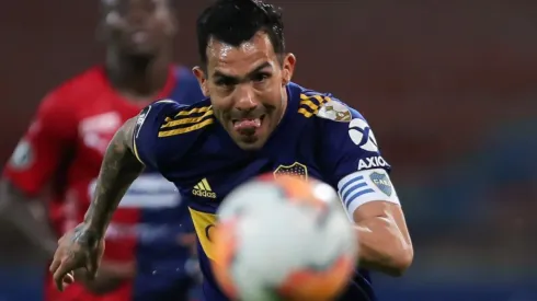 Carlos Tevez, delantero de Boca Juniors