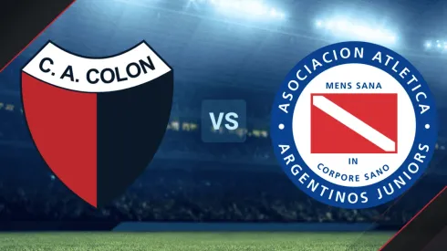 Colón vs. Argentinos por la Copa de la Liga Profesional.
