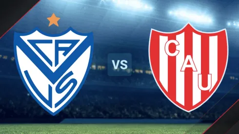 Vélez vs. Unión por la Copa de la Liga Profesional.
