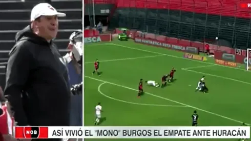 Video furor en Twitter: 'Mono' Burgos hizo sonar un silbato falso