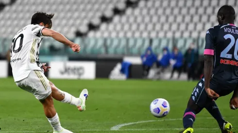 Video: Dybala metió un golazo ante Napoli y festejó gritando como nunca