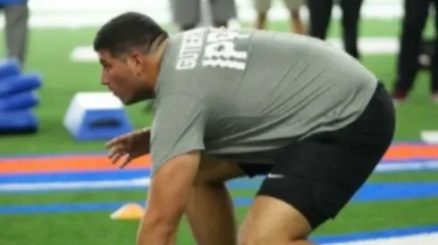 Alfredo Gutiérrez, liniero ofensivo mexicano (Foto: @Alfredo Gutiérrez)