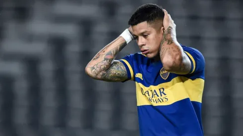 Marcos Rojo llevó tranquilidad tras ser reemplazado por una lesión