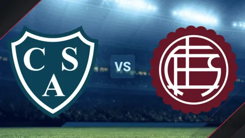 Sarmiento vs. Lanús por la Copa de la Liga Profesional.
