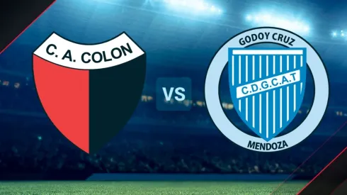 Colón vs. Godoy Cruz, Copa de la Liga Profesional.
