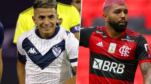 Thiago Almada y Gabriel Barbosa, Copa Libertadores (Imagen: Getty)
