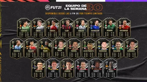 Equipo de la Semana 30 de FIFA 21, con nueva carta de Chicharito