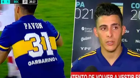 A Pavón le preguntaron si usa la 31 de Boca por River y aclaró todo