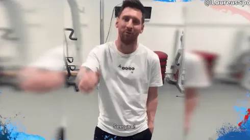 Messi a Rafa Nadal: "Soy un admirador tuyo"