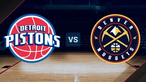 Detroit Pistons vs. Denver Nuggets por la NBA.
