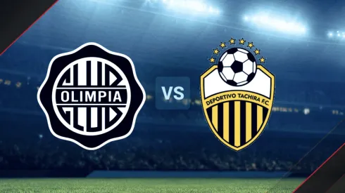 Olimpia vs. Deportivo Táchira por la Copa Libertadores.