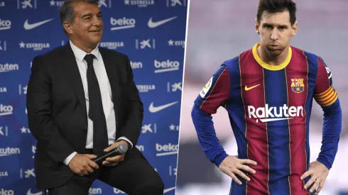 Laporta y la renovación de Messi: "Espero que sus ganas de quedarse sean determinantes"