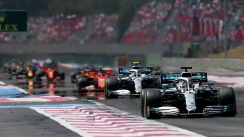 Imágenes de la recta más larga del Circuito Paul Ricard, en 2019 (Foto: Getty Images).