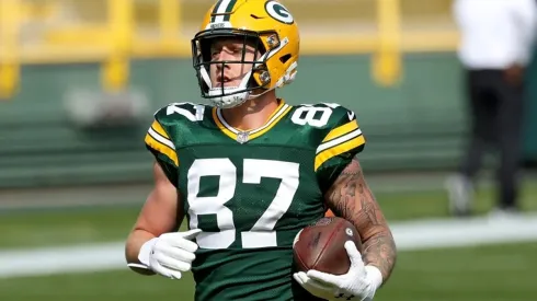 Jace Sternberger tampoco recibirá su sueldo por lo que dure la sanción (Getty Images)