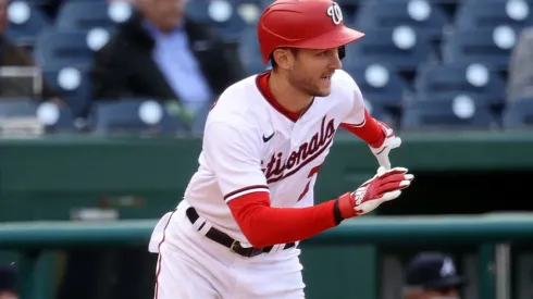 Trea Turner celebró este miércoles por todo lo alto su cumpleaños (Getty Images)
