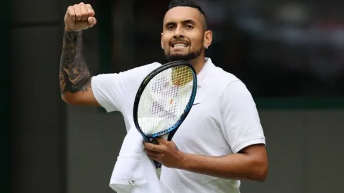 Nick Kyrgios recordó una vieja celebración de LeBron James (Getty Images)
