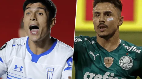 Universidad Católica vs. Palmeiras. (Fotos: Getty Images).
