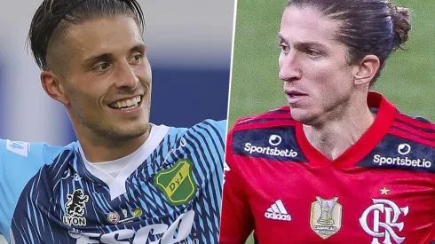 Defensa y Justicia vs. Flamengo. (Fotos: Getty Images).