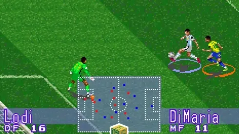 Recrean en 16 Bits el gol de Di María ante Brasil en la Copa América