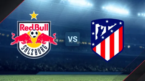 Red Bull Salzburgo vs. Atlético Madrid por un amistoso internacional.
